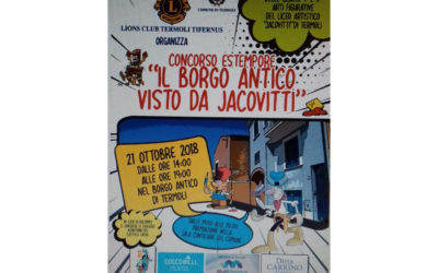 Il borgo antico di Termoli visto da Jacovitti – Termoli, 21 ottobre