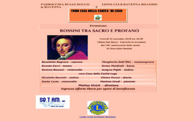 Concerto: Rossini tra Sacro e Profano – Ravenna, 16 novembre