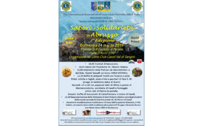 Sapori e solidarietà in Abruzzo – LC Casoli Val di Sangro, 24 marzo