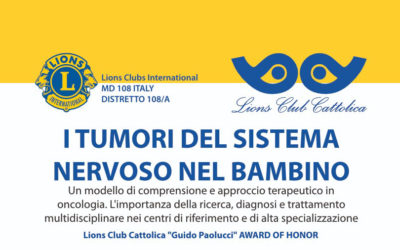 I tumori del sistema nervoso nel bambino – LC Cattolica, 4 maggio