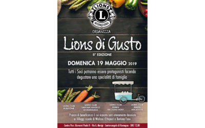 Lions di Gusto – LC Rubicone, Santarcangelo, Rimini Riccione Host e Rimini Malatesta, 19 maggio