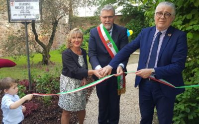 Inaugurazione Giardino a Melvin Jones – LC Faenza Host, 21 maggio