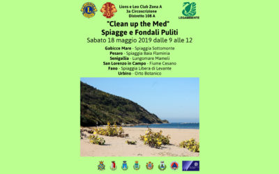 Spiagge e fondali puliti – Lions e Leo 3° Circ zona A – 18 maggio