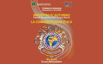Incontro d’autunno: la comunicazione etica – Faenza, 20 ottobre