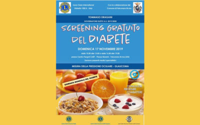 Screening del diabete – LC Ancona Host e Colle Guasco, 17 novembre