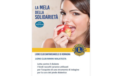 La mela della solidarietà – LC Santarcangelo e LC Rimini Malatesta, 9 e 10 novembre