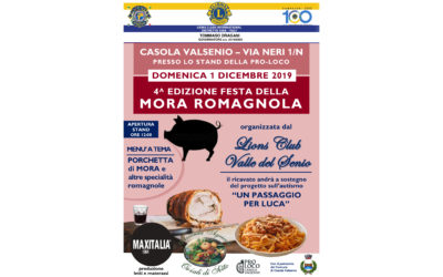 Festa della Mora Romagnola – LC Valle del Senio, 1 dicembre