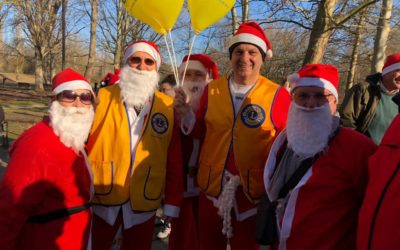 Camminata dei Babbo Natale – LC Forlì Host, 25 dicembre