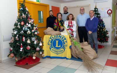 Doni della Befana ai bambini del reparto Oncoematologico di Rimini – LC zona B II Circ, gennaio 2020