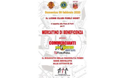 Mercatino di beneficenza – LC Forlì Host, 9 febbraio 2020