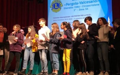 Poster per la Pace – LC Pergola Valcesano, 8 feb 2020