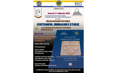 Civitanova. Immagini e storia – LC Civitanova Marche Cluana, 21 febbraio 2020
