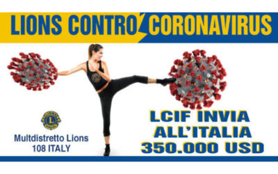I Lions italiani in prima fila nella lotta al Covid-19
