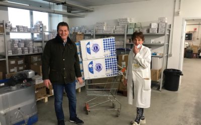 Donazione del LC Ravenna Host, 22 aprile 2020