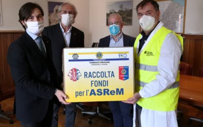 Raccolta fondi e donazione del LC Campobasso, 11 maggio 2020