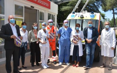 Donazione del Lions Club Giovanni De Medici al 118, 25 maggio 2020