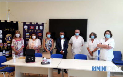 Donazione del LC Rimini Malatesta insieme al LC Santarcangelo, 30 giugno 2020