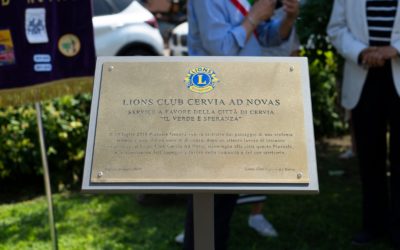 Donazione del LC Cervia ad Novas, 11 luglio 2020
