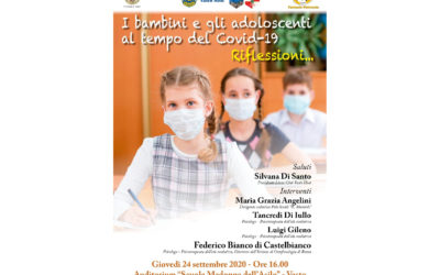 I bambini e gli adolescenti al tempo del Covid-19 – LC Vasto Host, 24 settembre 2020