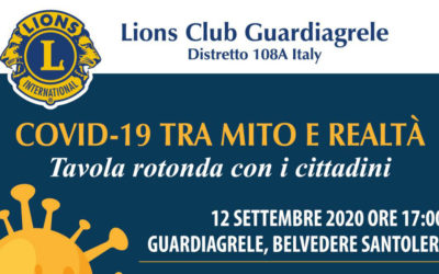 Tavola rotonda con i cittadini su “covid-19 fra mito e realtà” – LC Guardiagrele, 12 settembre 2020