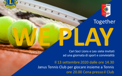 Giornata di gioco e Service – LC Fabriano, 13 settembre 2020