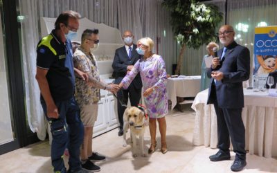 Consegna di un cane guida – LC Ravenna Dante Alighieri, 19 settembre 2020