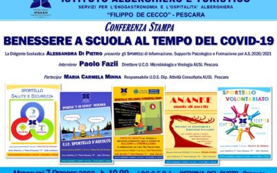 Benessere a scuola al tempo del covid19 – LC Pescara Host, 7 ottobre 2020