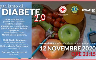 Parliamo di diabete – LC Osimo, 12 novembre 2020
