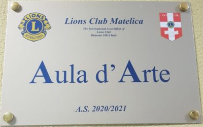 Aula d’arte dell’Istituto comprensivo “E. Mattei” di Matelica, LC Matelica, 18 novembre 2020