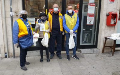 Raccolta alimentare LC Ancona Host, 14 novembre 2020