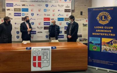 Consegna defibrillatore – LC Ariminus Montefeltro, 21 gennaio 2021