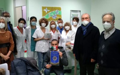 Donazione a oncologia Pediatrica – LC Pescara E. Flaiano, 9 febbriao 2021