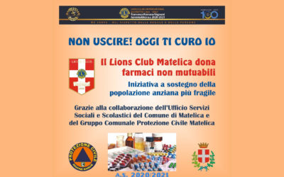 Service “non uscire! oggi ti curo io” – LC Matelica, 13 febbraio 2021