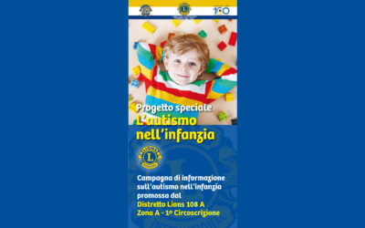 Progetto speciale Lions “L’Autismo nell’infanzia” – piattaforma Zoom, 2 marzo 2021