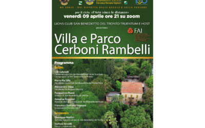 Incontro con il FAi – LC San Benedetto del Tronto Truentum e Host – 9 aprile 2021