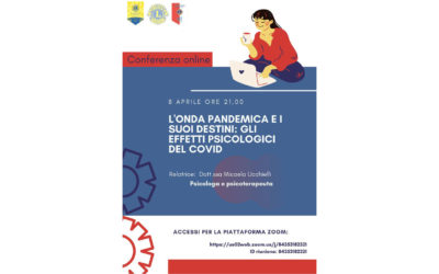 L’onda pandemica e i suoi destini: gli effetti psicologici del Covid – LC Pesaro della Rovere e LC Pesaro Host, 8 aprile 2021