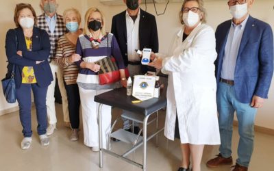 Donazione dopler portatile – LC Acoli Piceno Colli Truentini, 21 maggio 2021