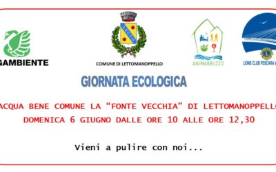 Giornata ecologica – LC Pescara Valpescara, 6 giugno 2021