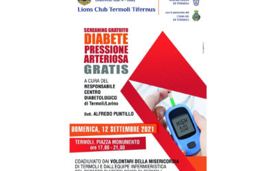 Screening gratuito diabete – LC Tifernus, 12 settembre 2021