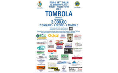 Tombola in piazza – LC Russi, 16 settembre 2021