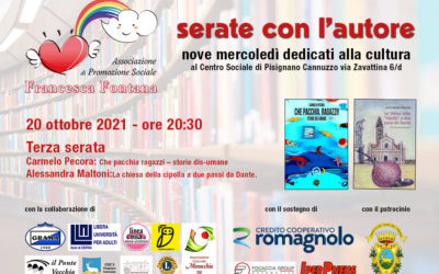 Serate con l’Autore – LC Cervia e Milano Marittima, 18 ottobre 2021