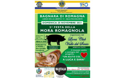 Mora Romagnola – LC Valle del Senio, 28 novembre 2021