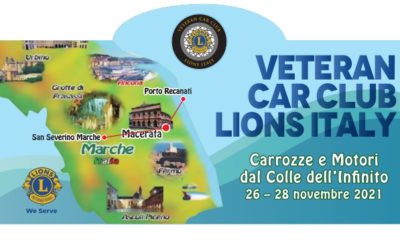 Raduno auto d’epoca: “Carrozze e Motori dal colle dell’Infinito” – Macerata, 26/28 novembre 2021