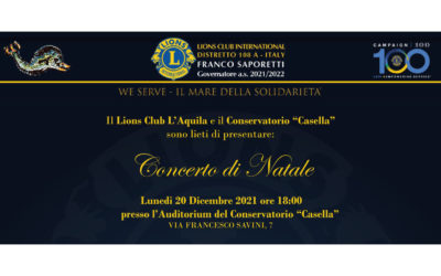 Concerto di Natale – LC L’Aquila, 20 dicembre 2021