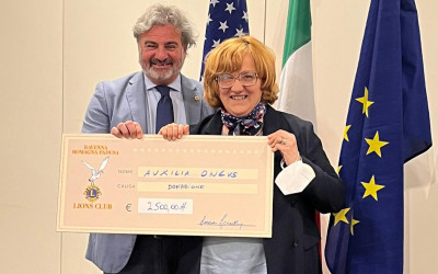 Donazione del LC Ravenna Romagna Padusa, 21 aprile 2022