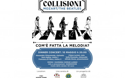 Collisioni: Mozart VS Beatles – LC Rimini Host e Rimini Malatesta, 10 maggio 2022