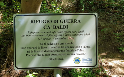 Service legato alla storia e ambiente – LC Cattolica, 9 aprile 2022