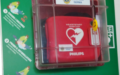 Consegna defibrillatore – LC Isernia, 5 luglio 2022