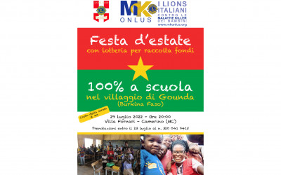 MK Onlus – LC Matelica, 29 luglio 2022