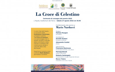 Perdonanza Celestiniana – LC L’Aquila, 25 agosto 2022